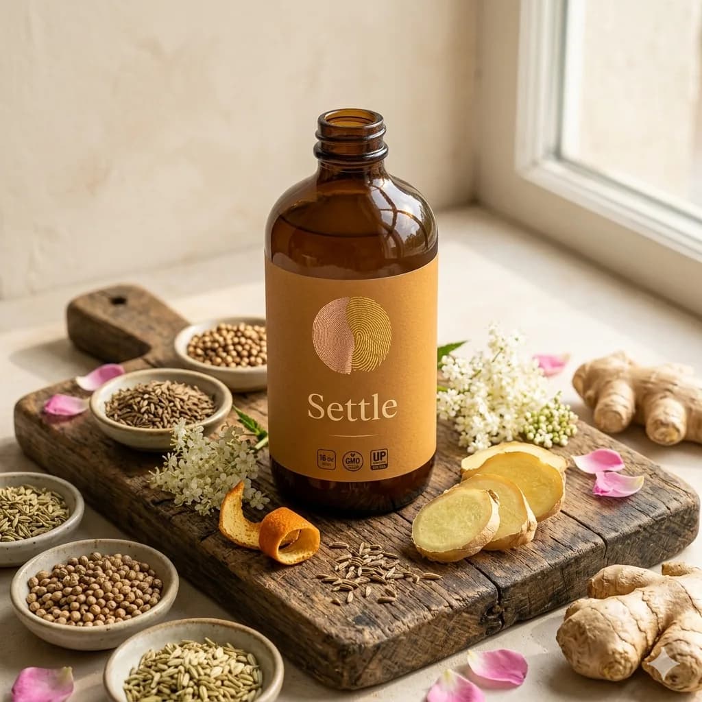 Settle — Nausea & Gut Comfort Oxymel