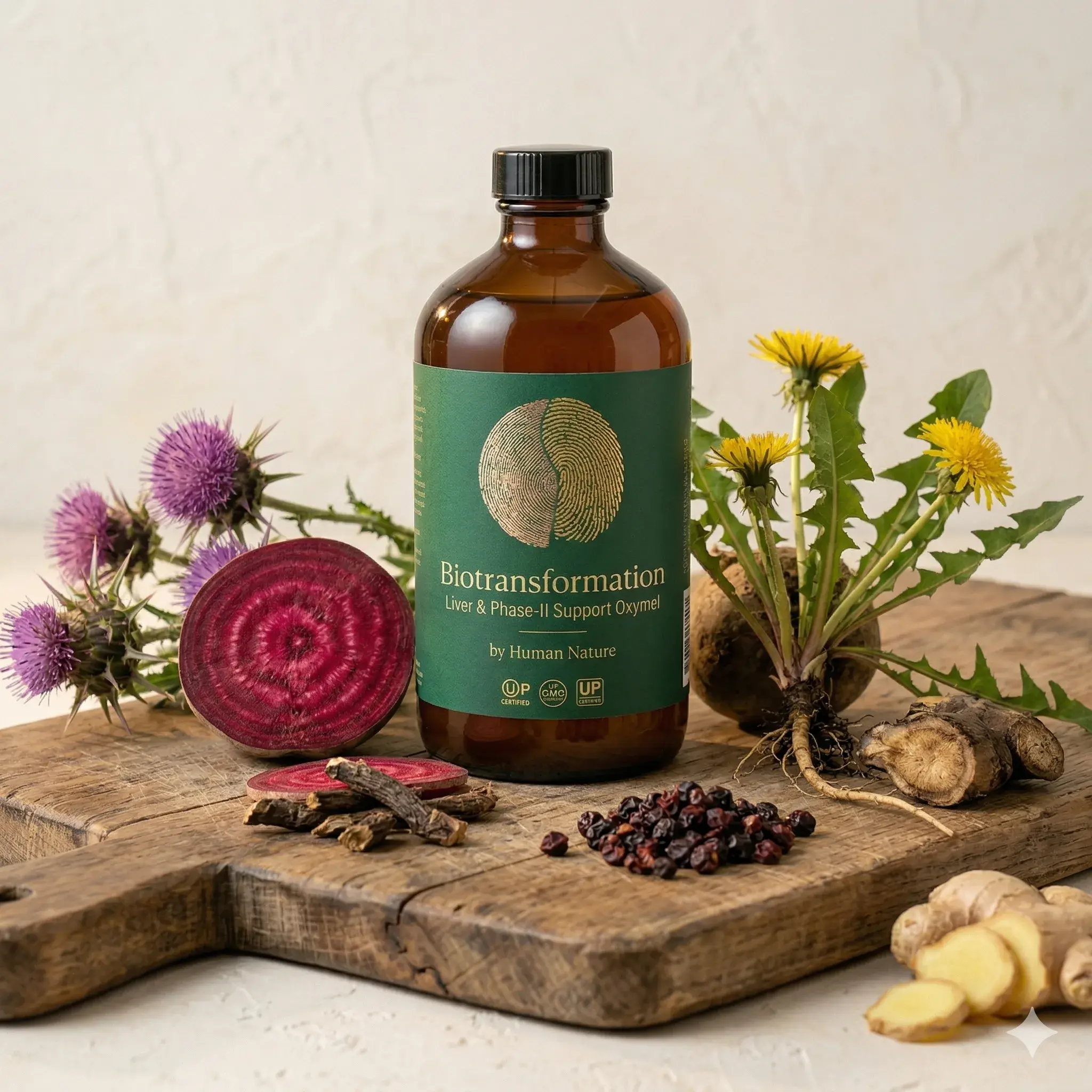 Biotransformation — Liver & Phase-II Support Oxymel