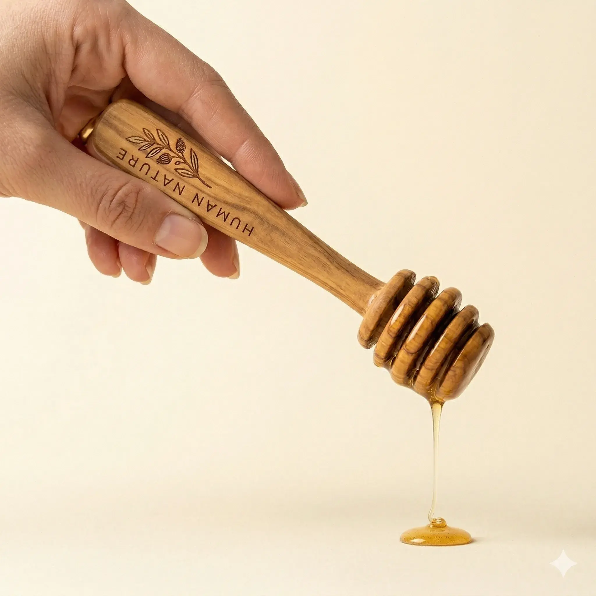 The Dipper — Olive Wood · Engraved