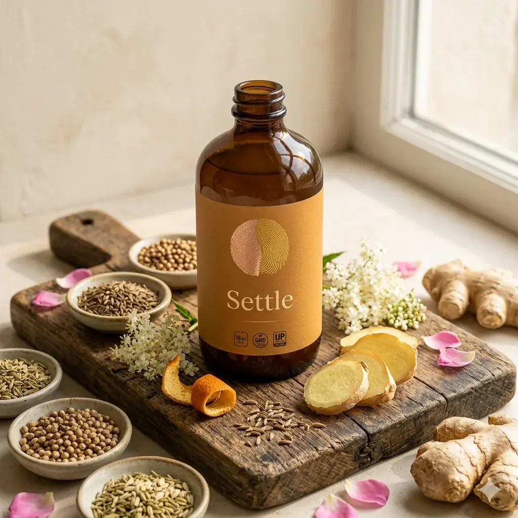 Settle — Nausea & Gut Comfort Oxymel