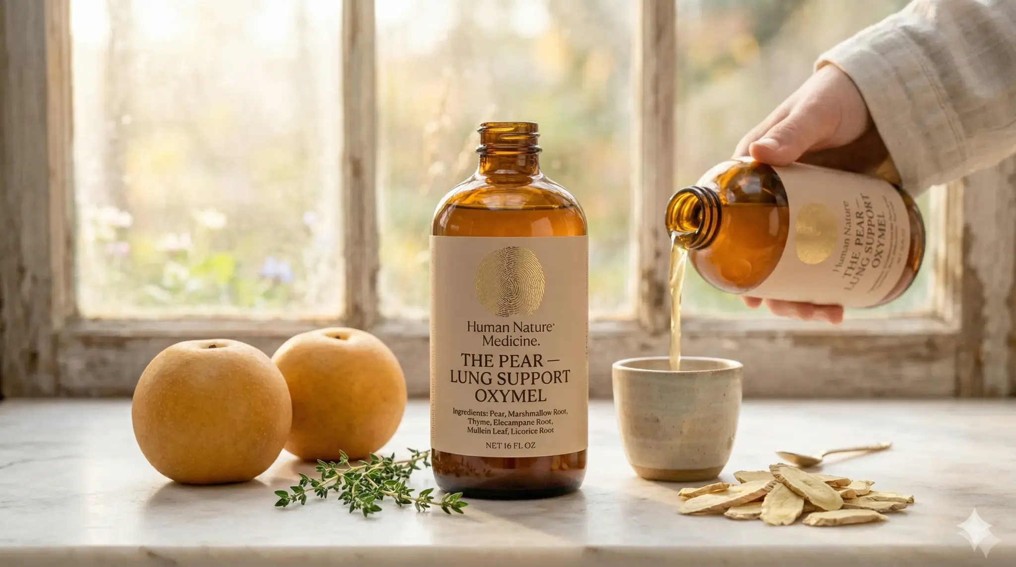 The Pear — Lung Support Oxymel
