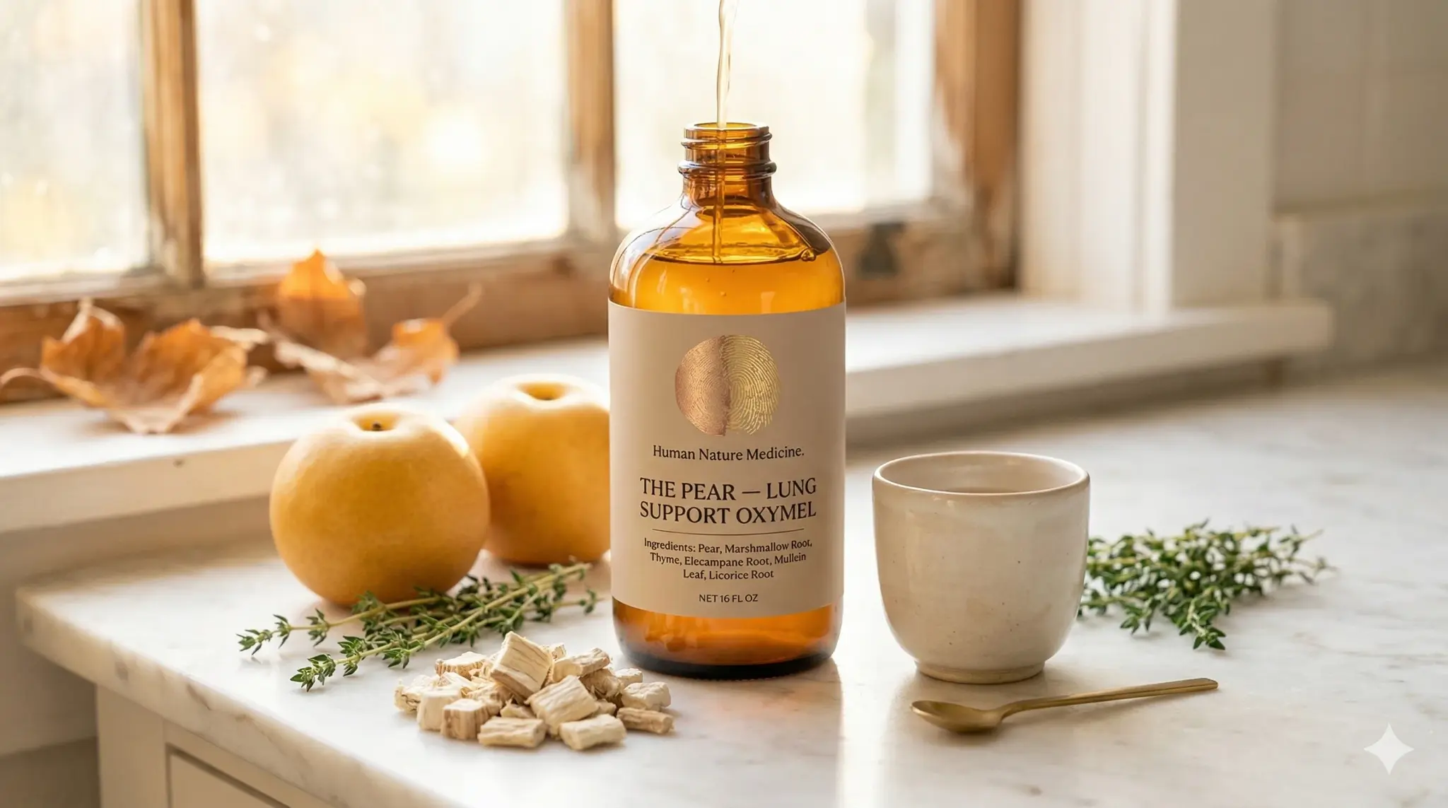 The Pear — Lung Support Oxymel